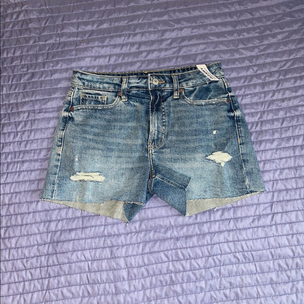 O.G straight high rise shorts